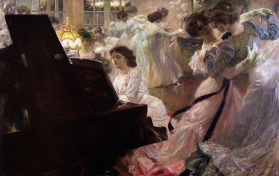 The White Ball, 1903 by Joseph Marius Avy